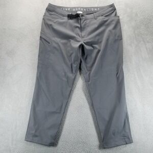 Outdoor Vitals Pants Womens‎ 18 Short Gray Satu Ankle Hiking Travel Lightweight